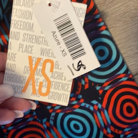 LuLaRoe XS Azure skirt NWT - Picture 3 of 6